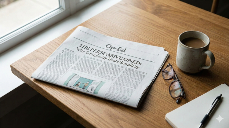 How to Write Persuasive Op-Eds: Why Complexity Beats Simplicity